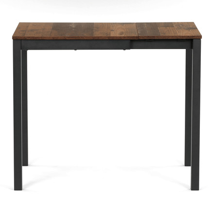 Moderní jídelní stůl s rozkladem Autronic rozkládací 60-90x60 cm, melamin, old wood, GDT-206 OLW2 (4)