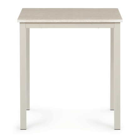 Moderní jídelní stůl Autronic 70x70cm, melamin, travertin, GDT-201 TRV (2)