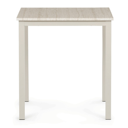 Moderní jídelní stůl Autronic 70x70cm, melamin, travertin, GDT-201 TRV (3)