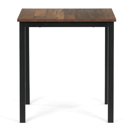 Moderní jídelní stůl Autronic 70x70cm, melamin, old wood, GDT-201 OLW2 (3)