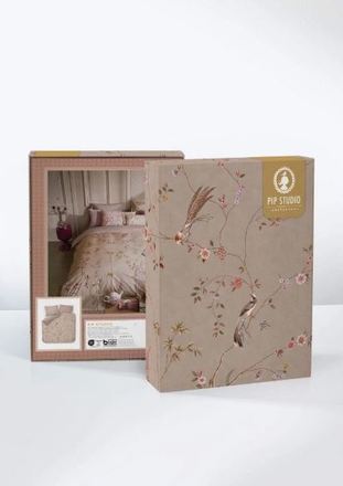 Luxusní ložní povlečení Pip Stidio Bamboo Blossom KHAKI 140x200+70x90 - dárkový box (5)