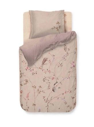 Luxusní ložní povlečení Pip Stidio Bamboo Blossom KHAKI 140x200+70x90 - dárkový box