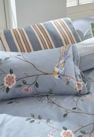 Luxusní ložní povlečení Pip Studio Bamboo Blossom Light Blue140x200+70x90 - dárkový box (4)