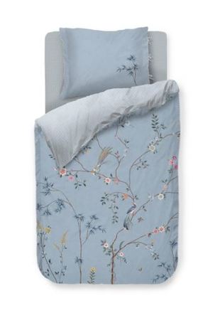 Luxusní ložní povlečení Pip Studio Bamboo Blossom Light Blue140x200+70x90 - dárkový box