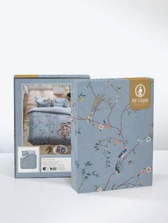 Luxusní ložní povlečení Pip Studio Bamboo Blossom Light Blue140x200+70x90 - dárkový box (6)