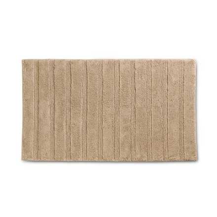 Koupelnová předložka Kela KL-24709 Megan 100% bavlna béžová 65x55x1,6cm