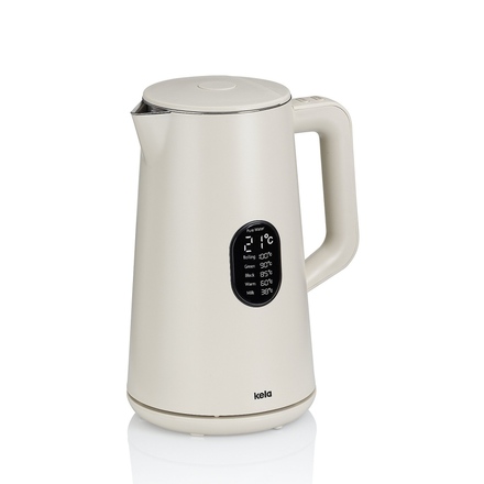 Rychlovarná konvice Kela KL-10137 Santos plast 1,5l krémová