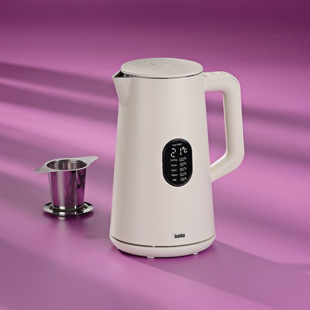 Rychlovarná konvice Kela KL-10137 Santos plast 1,5l krémová (1)