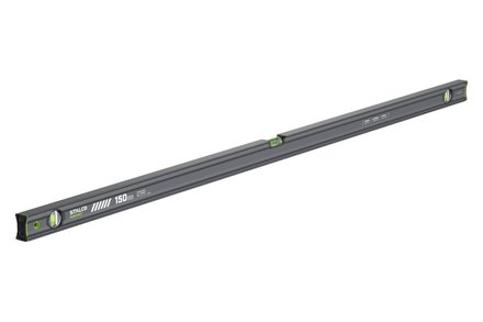 Vodováha Stalco S010265536 VSERIES, dvoulibelová, 150 cm, antracit, PERFECT