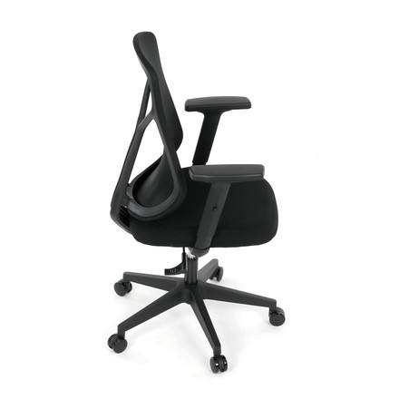 Kancelářská židle Autronic synchronní mechanismus, černá síťovina, KA-S2173 BK (9)