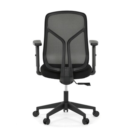 Kancelářská židle Autronic synchronní mechanismus, černá síťovina, KA-S2173 BK (5)