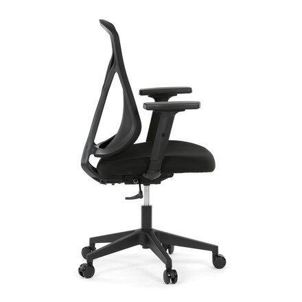 Kancelářská židle Autronic synchronní mechanismus, černá síťovina, KA-S2173 BK (6)