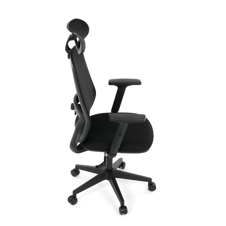 Kancelářská židle Autronic synchronní mechanismus, černá síťovina, KA-S2176 BK (9)