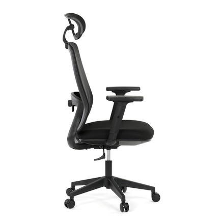 Kancelářská židle Autronic synchronní mechanismus, černá síťovina, KA-S2176 BK (6)