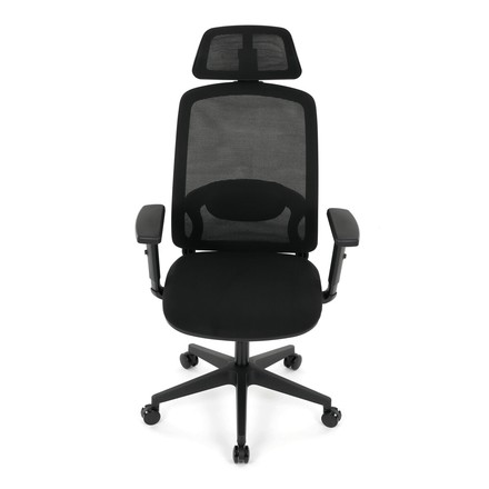 Kancelářská židle Autronic synchronní mechanismus, černá síťovina, KA-S2176 BK (7)