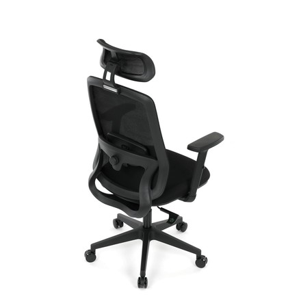 Kancelářská židle Autronic synchronní mechanismus, černá síťovina, KA-S2176 BK (8)