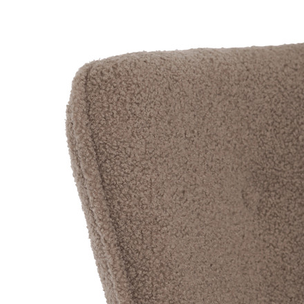 Relaxační křeslo Autronic hnědá, látka bouclé, AK-319 BR2 (11)