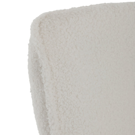 Relaxační křeslo Autronic bílá, látka bouclé, AK-319 WT2 (11)