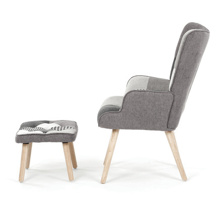 Relaxační křeslo Autronic vícebarevná, látka, AK-305B PWBK2 (3)