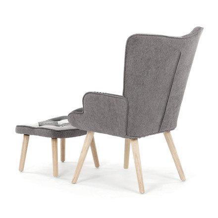 Relaxační křeslo Autronic vícebarevná, látka, AK-305B PWBK2 (4)