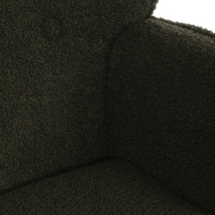 Relaxační křeslo Autronic zelená, látka bouclé, AK-319 GRN2 (12)