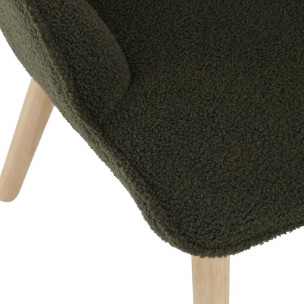 Relaxační křeslo Autronic zelená, látka bouclé, AK-319 GRN2 (13)