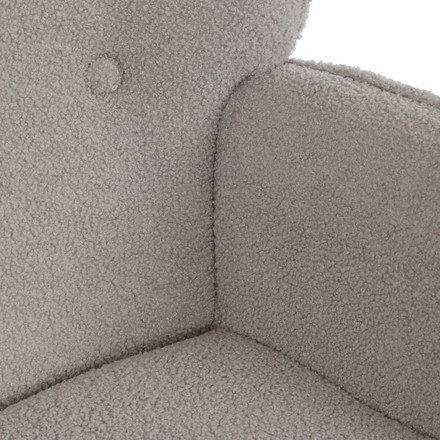 Relaxační křeslo Autronic šedá, látka bouclé, AK-319 GREY2 (12)