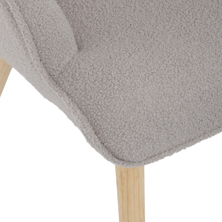 Relaxační křeslo Autronic šedá, látka bouclé, AK-319 GREY2 (13)