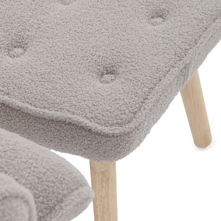 Relaxační křeslo Autronic šedá, látka bouclé, AK-319 GREY2 (14)