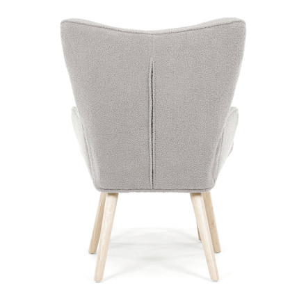 Relaxační křeslo Autronic šedá, látka bouclé, AK-319 GREY2 (5)