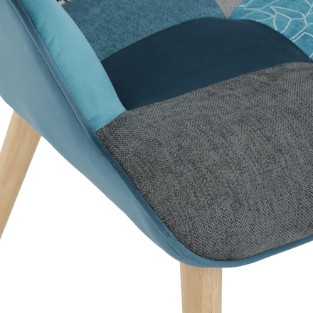 Relaxační křeslo Autronic vícebarevná, látka, AK-305B PWBL2 (12)