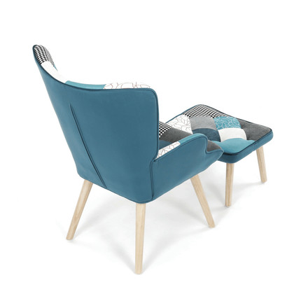Relaxační křeslo Autronic vícebarevná, látka, AK-305B PWBL2 (7)