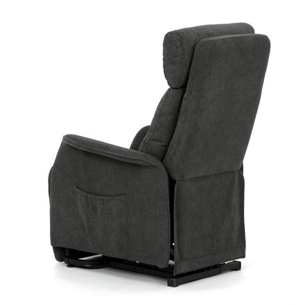 Relaxační křeslo Autronic elektrické kabelové ovládání, šedá, látka, TV-L8960 GREY2 (9)