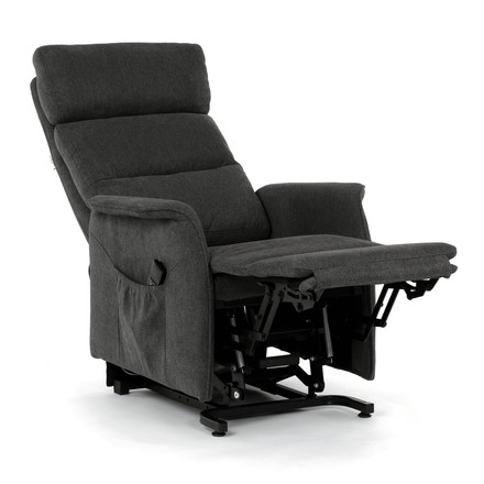 Relaxační křeslo Autronic elektrické kabelové ovládání, šedá, látka, TV-L8960 GREY2 (13)
