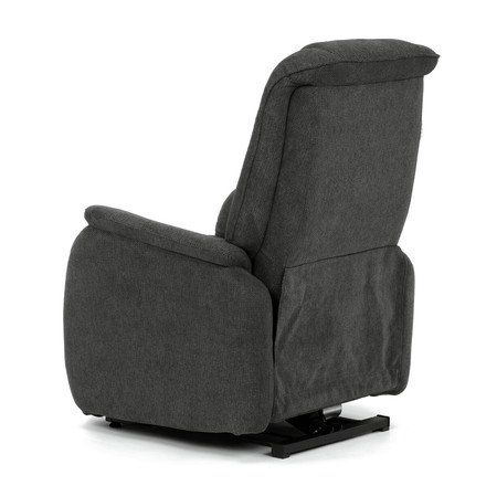 Polohovací křeslo Autronic elektrické kabelové ovládání, šedá, látka, TV-L8963 GREY2 (9)