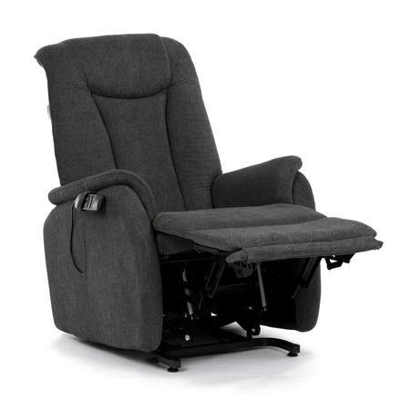 Polohovací křeslo Autronic elektrické kabelové ovládání, šedá, látka, TV-L8963 GREY2 (12)