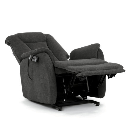Polohovací křeslo Autronic elektrické kabelové ovládání, šedá, látka, TV-L8963 GREY2 (13)