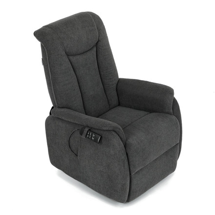 Polohovací křeslo Autronic elektrické kabelové ovládání, šedá, látka, TV-L8963 GREY2 (19)