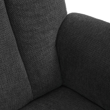 Polohovací křeslo Autronic elektrické kabelové ovládání, šedá, látka, TV-L8963 GREY2 (23)