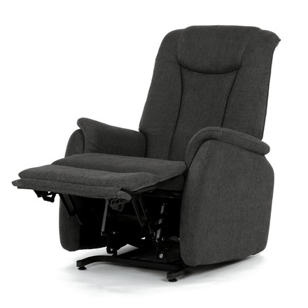 Polohovací křeslo Autronic elektrické kabelové ovládání, šedá, látka, TV-L8963 GREY2 (3)