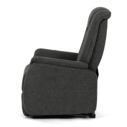 Polohovací křeslo Autronic elektrické kabelové ovládání, šedá, látka, TV-L8963 GREY2 (6)