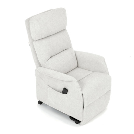 Polohovací křeslo Autronic elektrické kabelové ovládání, béžová, látka, TV-L8960 CRM2 (19)