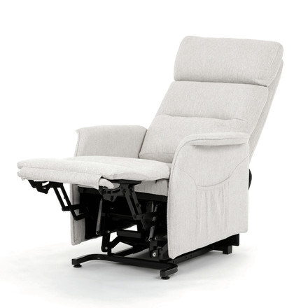Polohovací křeslo Autronic elektrické kabelové ovládání, béžová, látka, TV-L8960 CRM2 (4)