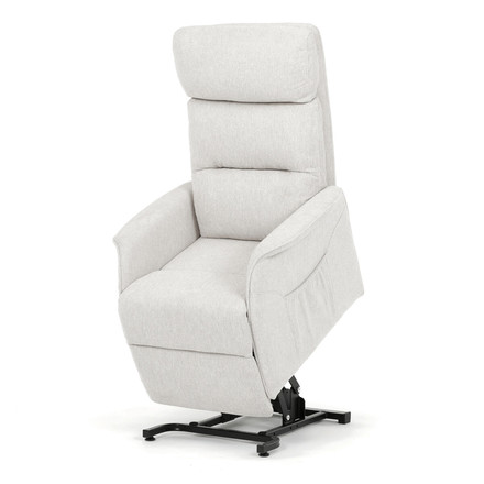 Polohovací křeslo Autronic elektrické kabelové ovládání, béžová, látka, TV-L8960 CRM2 (5)