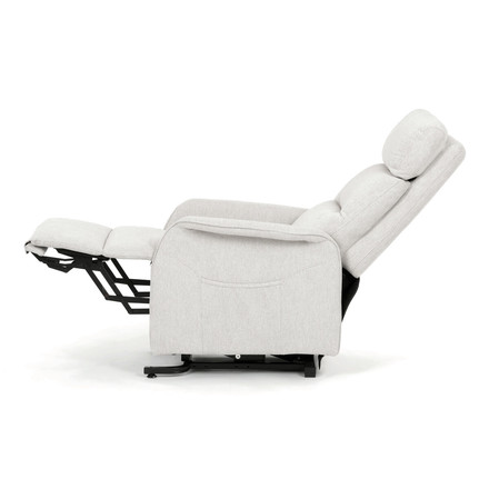 Polohovací křeslo Autronic elektrické kabelové ovládání, béžová, látka, TV-L8960 CRM2 (8)