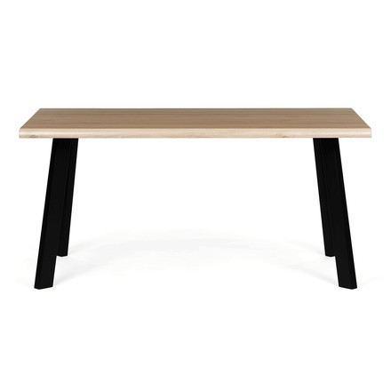 Moderní jídelní stůl Autronic 160x90cm, mdf, divoký dub, HT-F4516 OAK (2)