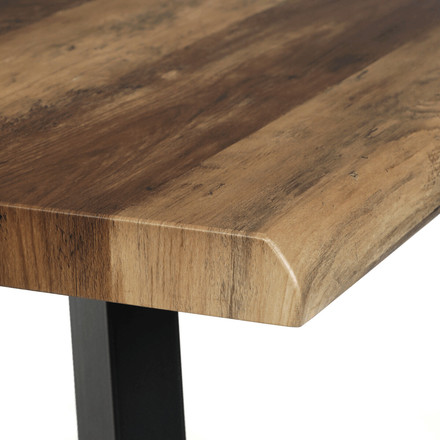 Moderní jídelní stůl Autronic 160x90cm, mdf, old wood, HT-F4516 OLW (8)