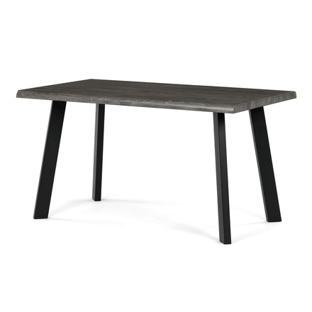 Moderní jídelní stůl Autronic 140x80cm, mdf, šedý dub, HT-F4514 GREY
