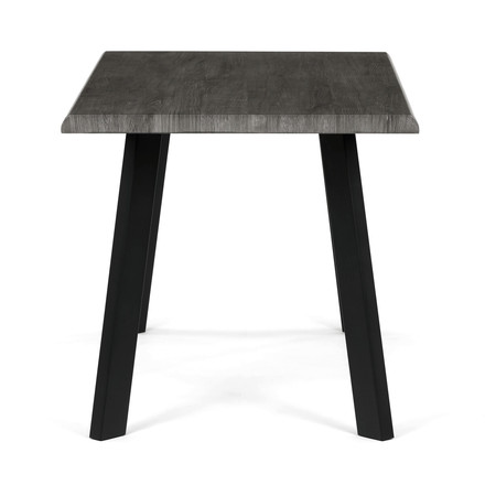 Moderní jídelní stůl Autronic 140x80cm, mdf, šedý dub, HT-F4514 GREY (3)