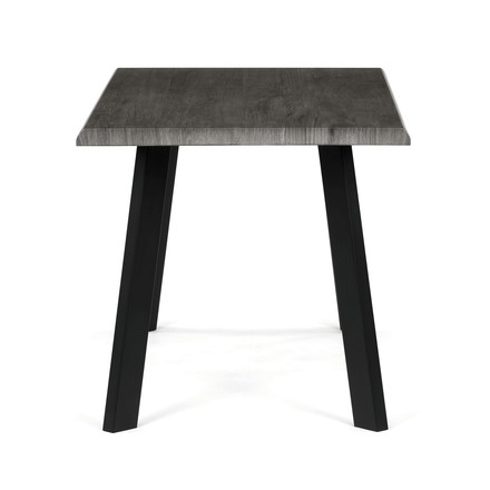 Moderní jídelní stůl Autronic 140x80cm, mdf, šedý dub, HT-F4514 GREY (5)